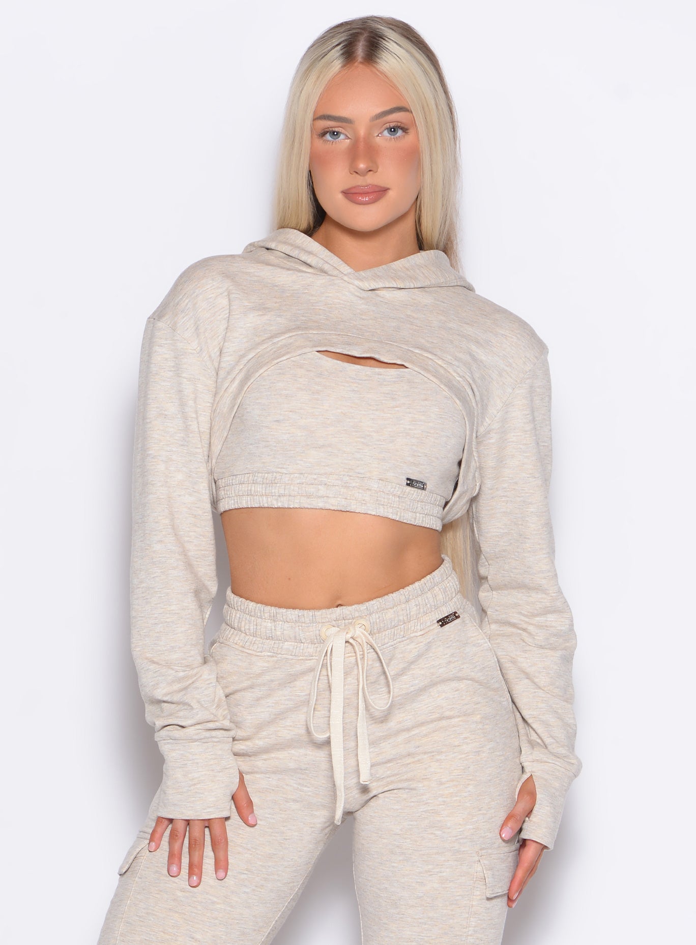 Sweat Bolero Hoodie - Image 8