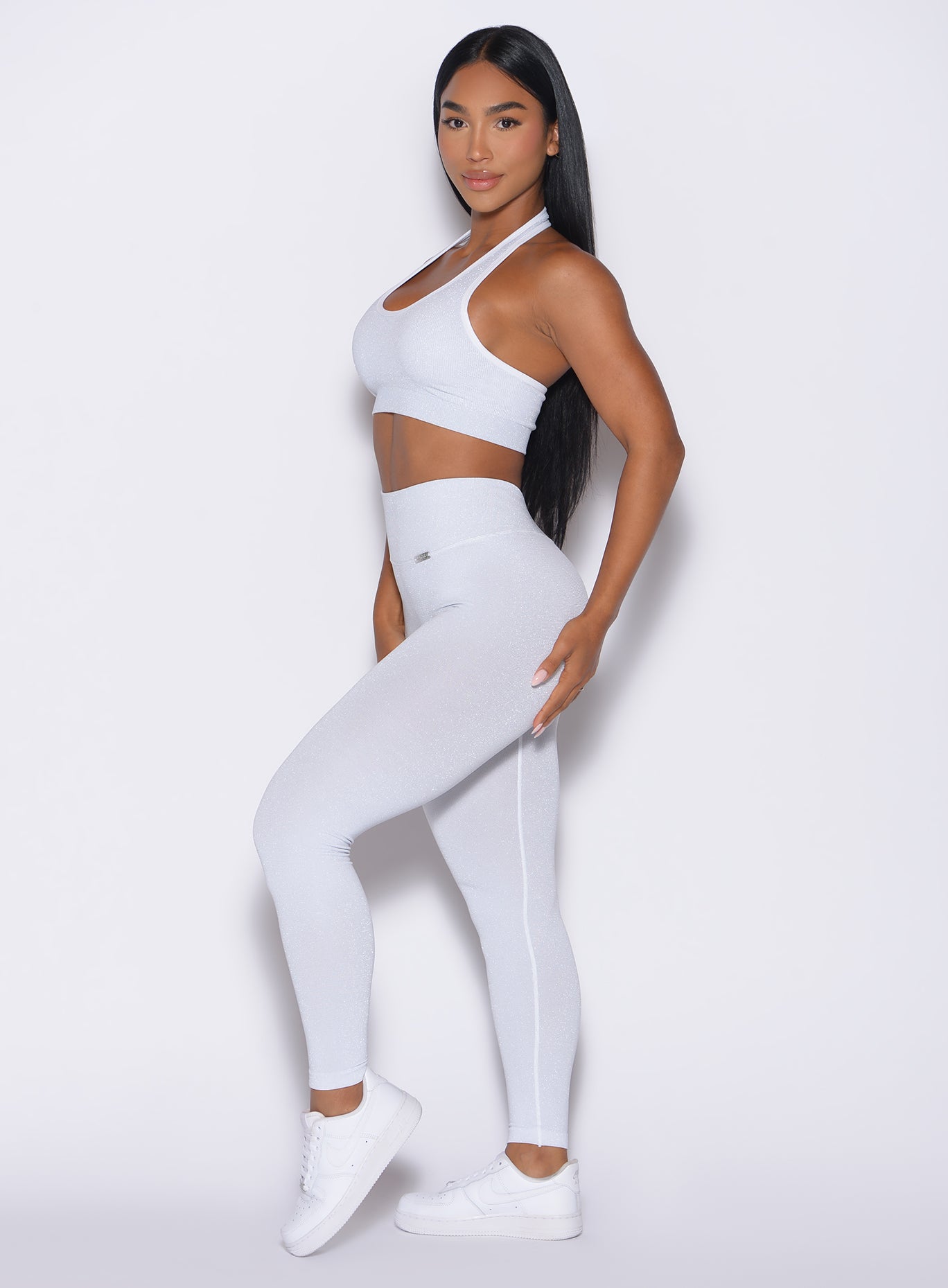 Shimmer V Back Leggings - Image 6